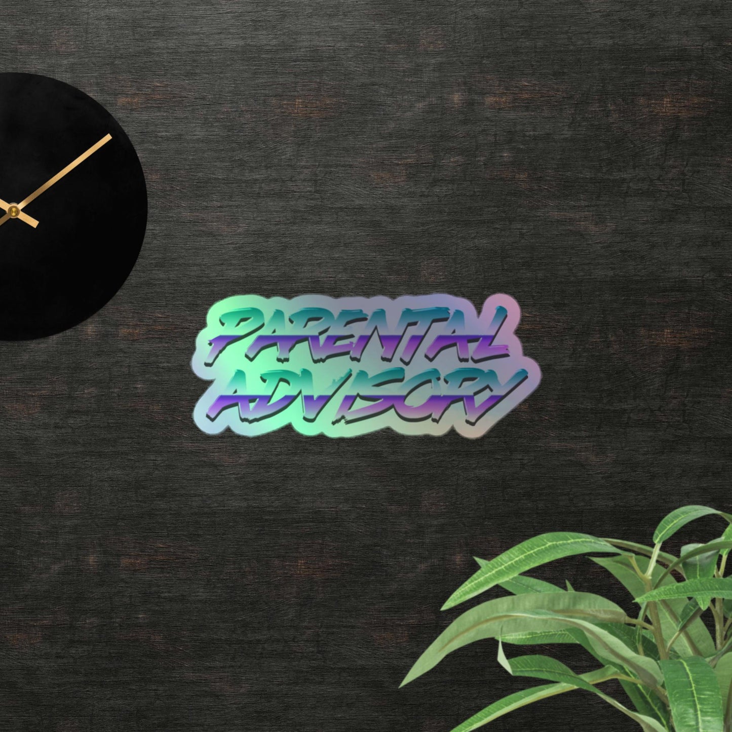 Parental Advisory Holographic "Slaps"