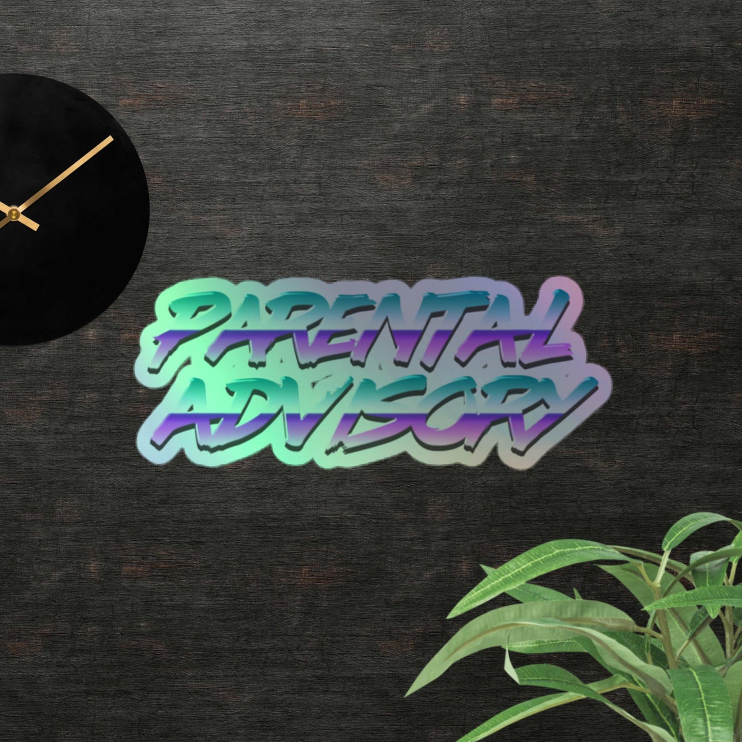 Parental Advisory Holographic "Slaps"